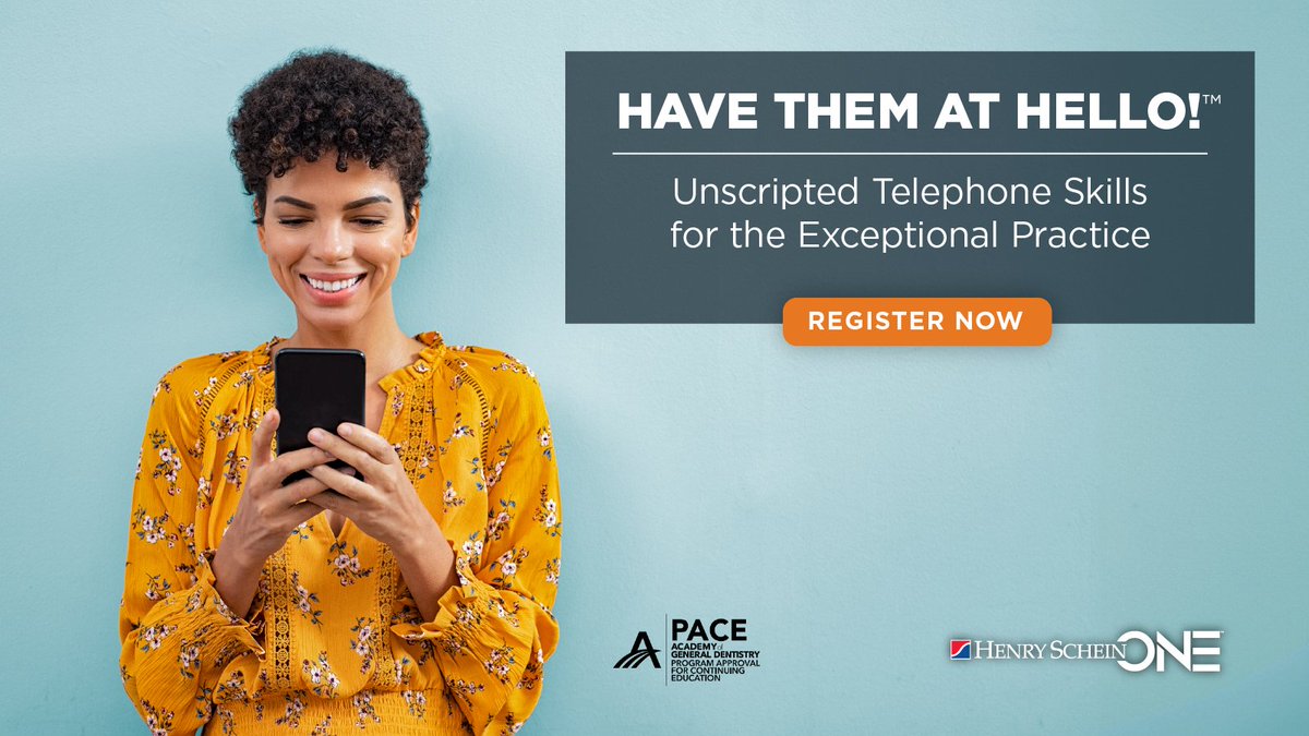 Ready to elevate your dental practice in '24? 🌟 Learn from Katherine Eitel Belt about mastering patient interactions &amp; earning CE credits. Let's build a strong practice foundation together. #DentalExcellence #LearnAndGrow bit.ly/47yBv2O