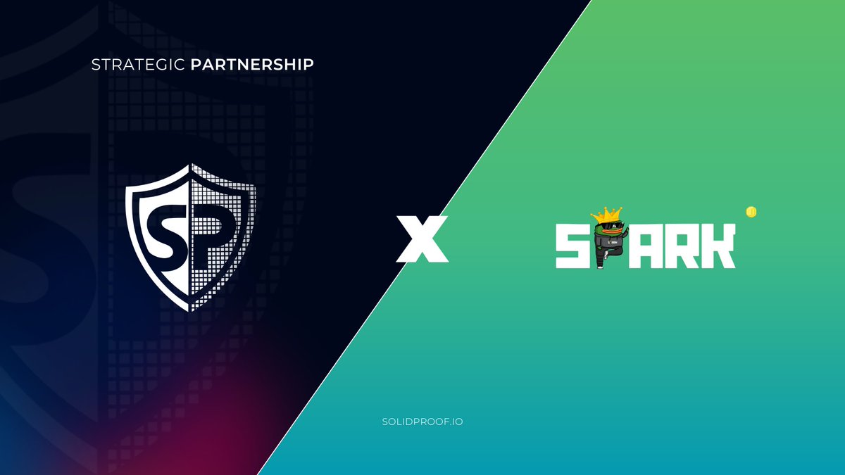 SolidProof_io's tweet photo. We are pleased to announce that we have strategically partnered with @SPARKcoin_bsc. 🤝

SPARK is aiming to offer various services, including KYC services, for new projects launching via the SmartDeFi launchpad. 

#Partnership #Launchpad https://t.co/jh6lQLbwtw