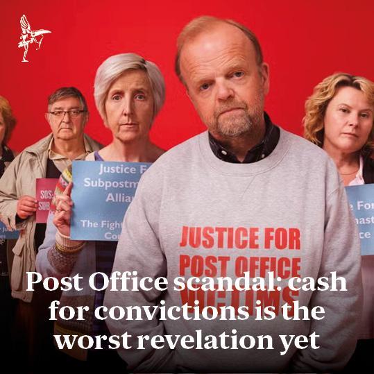 ✍️ Melanie McDonagh: Which element of the great Post Office Horizon scandal is the most outrageous? Read more: standard.co.uk/comment/post-o…