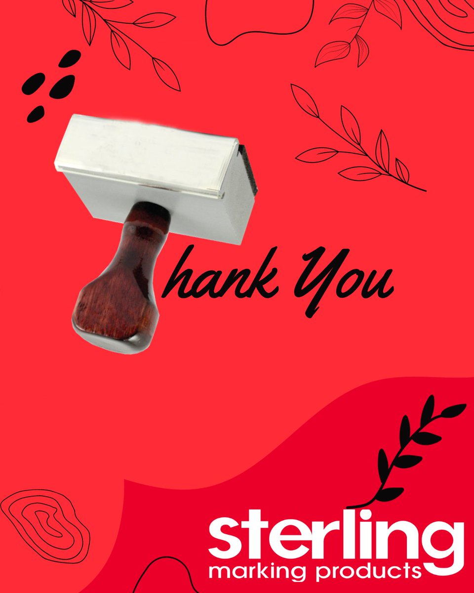 SterlingMarking's tweet photo. 🌟 Celebrating #WorldThankYouDay with Sterling Marking Products! 🙌 Thank you, amazing community, for being a part of our journey since 1945. Your trust fuels our legacy. Happy Thank You Day! 📷🌈 #SterlingGratitude #ThankYouSterling #SterlingFamily #Sterlingmarkingproducts 🚀✨ https://t.co/LTqeZDLPnT