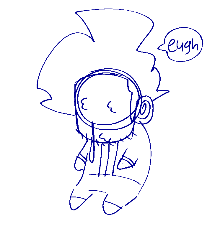 NEWCOLORFULERA's tweet photo. [ Last post for the night prolly, I'm feeling better after taking medicine but that'll either change for the better or for worse soon so,,, take this creature 😭😭😭 ]

[ Tags: #nintendooc ] https://t.co/hjymREFrCQ