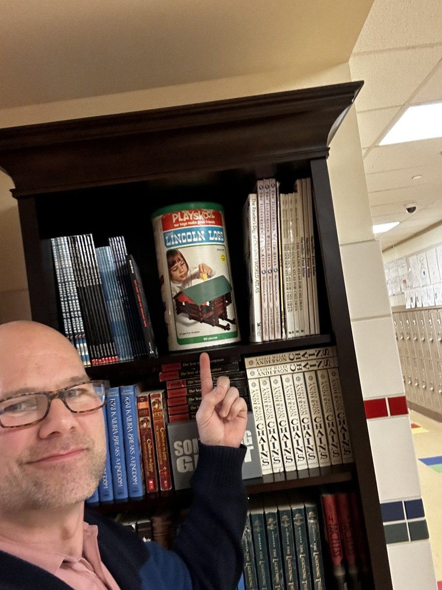 MrWeimann's tweet image. As a kid? These, right here are from my childhood, but I still use them in the classroom!
#LincolnLogs #STEAM #STEM