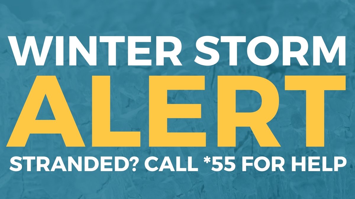NebraskaDOT's tweet photo. 🚨 Winter Storm Alert 🚨

Widespread snow from tonight into Friday with near-blizzard conditions tonight. 🌨️❄️

🌬️ Expect blowing snow on Friday, and brace for a deep freeze with -40 to -50 wind chills on Sunday.

📞 Stranded? Stay in your car &amp; call *55 for help. https://t.co/p1vN8UdC1w