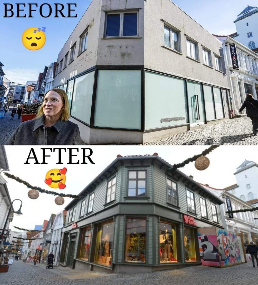 Sånn kan det gjøres!😍 
#stavanger
#arkitekturopprøret