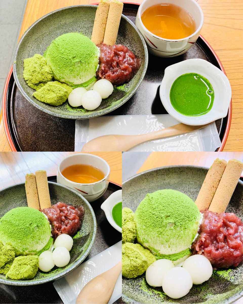 🌸桜花放神と🚗で京都宇治へ

⭐️こちらは〜🌠
🌠三星園パフェ(1540円)
(数量限定)

💮豪華絢爛なパフェ💮💯

⭐️上林三入本店　三星園
関西ではTVにも取り上げられる
茶葉の有名店
茶葉店の中にある
喫茶店で頂けます☃️🍁

🚗濃厚高級抹茶最高💮💯

🌸桜花放神の⛩宇治仏閣紹介は
随分先になります🤣