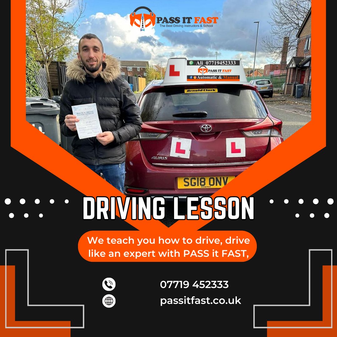 PASSITFAST's tweet photo. Unleash potential on wheels: Your journey, Your destination, Our expertise.
▶Call and WhatsApp 📞 07719-452333
 #DriverTraining #BehindTheWheel #DriveWithConfidence #TrafficRules #passitfast #AccelerateYourSkills #RoadWisdom #DrivingDreams https://t.co/a88hITH7Am