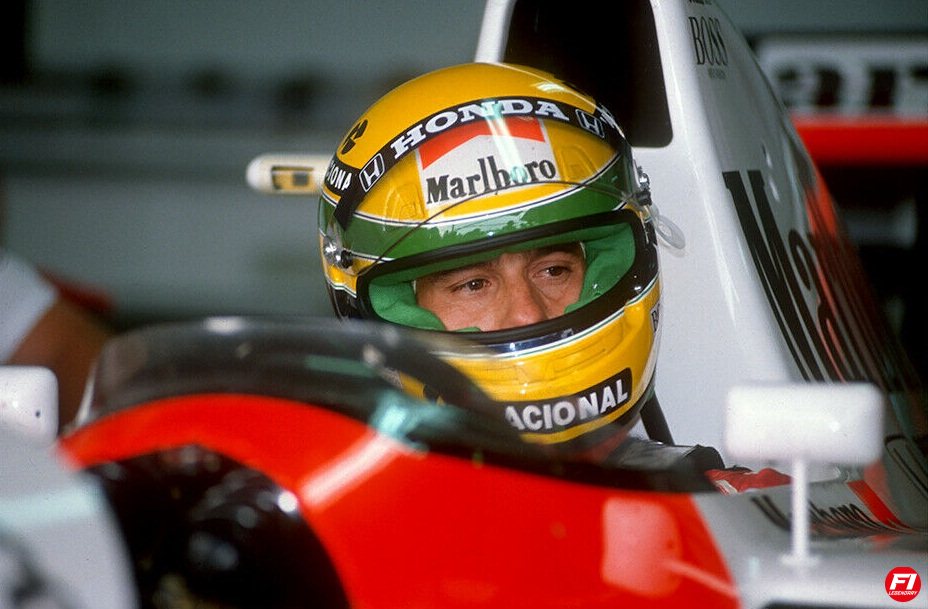 Ayrton Senna  /  GP México 1991.

📸: EMPICS Sport / Dominique LEROY.

#F1