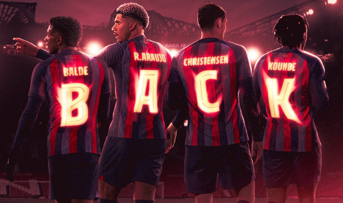 jorgeefcb's tweet image. BACK = Portería a 0