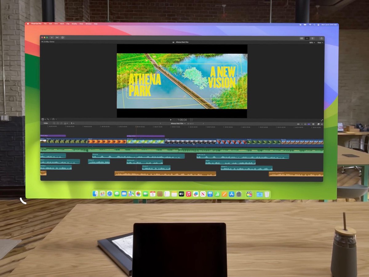 Unpopular opinion :

This is the best use case of Vision Pro in its early days 🤝