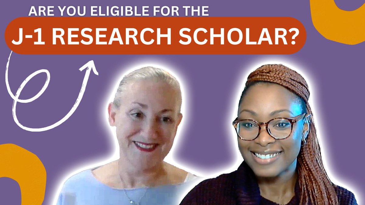 Curious about the J-1 Research Scholar program? Check out our latest YouTube video to see if you're eligible! 

youtube.com/watch?v=0qhyMW…

#immigration #dlg #legal #uscis #usa #visa #j1visa #newvideo