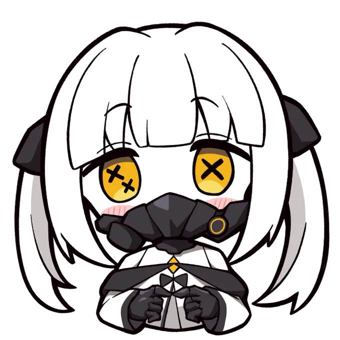 そういえばアクキー作ったアインちゃんのイラストあげてなかった