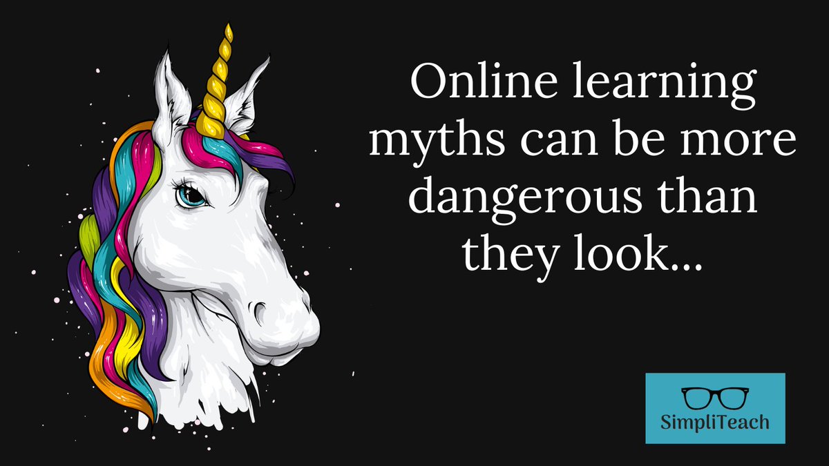 5 Dangerous Online Learning Myths 🤓🦄👹
Some online learning myths are harmless. 
But others are more dangerous.
They set unrealistic expectations and can affect students’ progress and overall achievement.
Here's how to correct them:
simpliteach.com/5-dangerous-on…