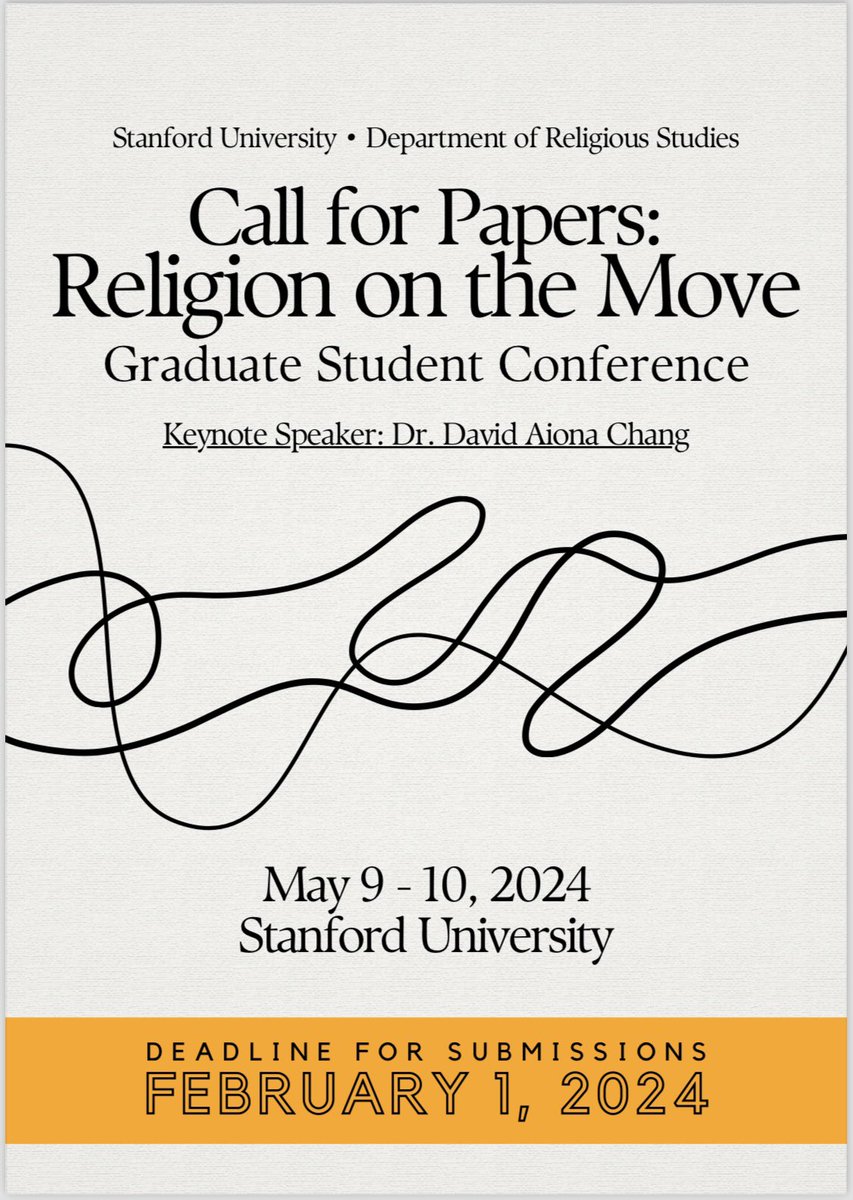 American Religions at Stanford tweet media