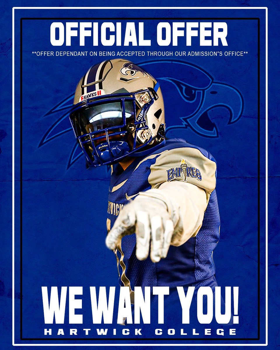 ConnorGemmell9's tweet photo. After a great official visit and conversation with @CoachCarr16  and the rest of the @HartwickFball coaching staff I’m blessed to receive an offer!! @CoachVreeland @AJZurn @CoachDilello @HuskiesCSD https://t.co/FSIniLIAKW