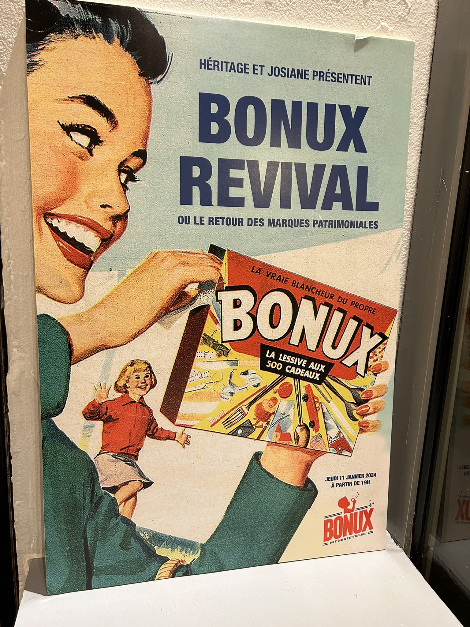 La lessive Bonux (et son célèbre cadeau) est de retour après 10 ans  d'absence