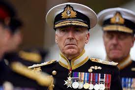 TopUnveiled42O's tweet photo. U.K. Chief of the Defense Staff, Admiral Sir Tony Radakin had a Phone Call today with Chairmen of the U.S. Joint Chiefs of Staff, General Charles Q. Brown Jr. regarding the Incident in the Southern Red Sea as well as the ongoing Conflicts in the Middle East and Ukraine! https://t.co/cnsrqp9NnW