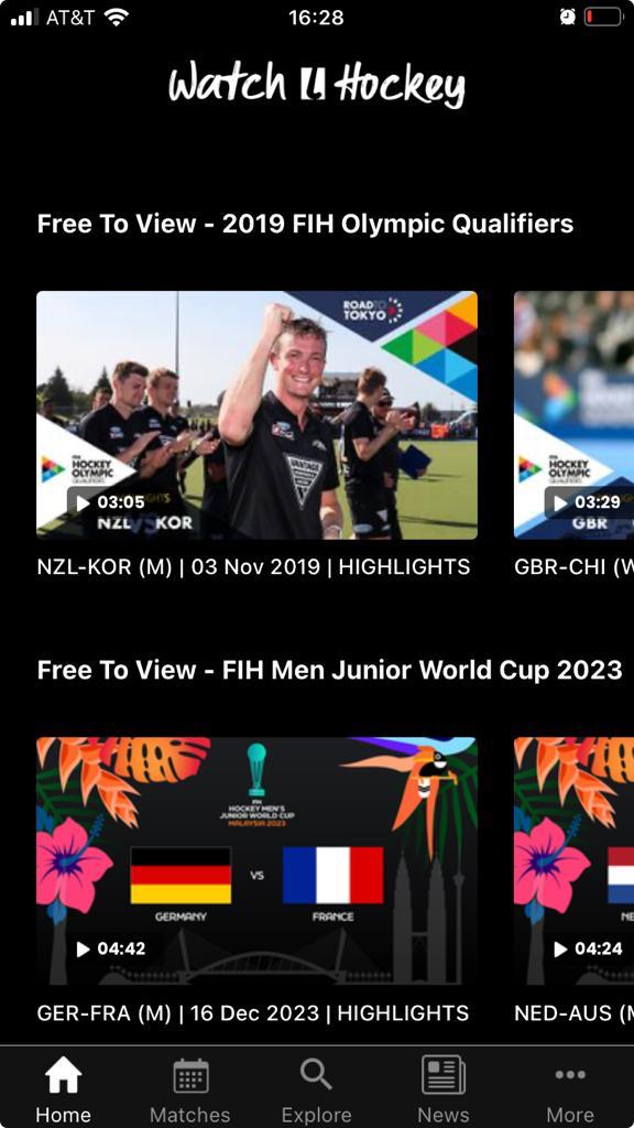 FREE TO VIEW - 2019 OQ Highlights to get you in the mood. As teams gather for the Olympic Qualifiers in Ranchi - Valencia and Muscat you can check out the action from yesteryear.  On the App and web @ watch.hockey