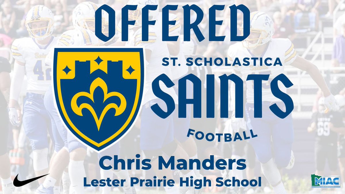 Chris manders (@chrismanders58) on Twitter photo After a great call with <a href="/CoachBolme/">Coach Jon Bolme</a> I am excited to announce my second official offer, from Saint Scholastica After a great call with <a href="/CoachBolme/">Coach Jon Bolme</a> I am excited to announce my second official offer, from Saint Scholastica
