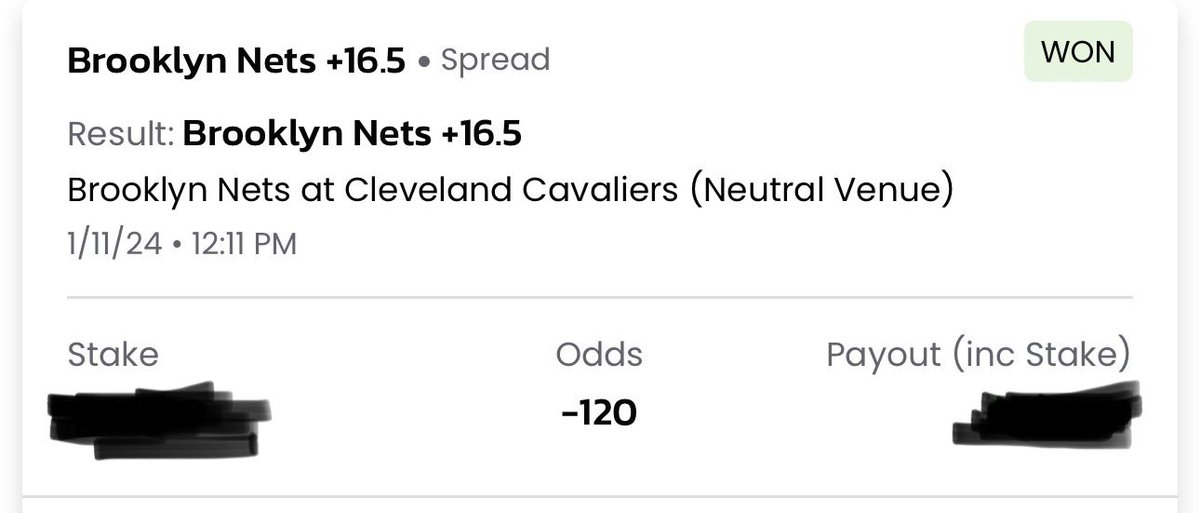 HeisenbergBets3's tweet image. Paris Game Recap: 2-0 (+2u)✅💰🔥

Bridges with the 3 in garbage time to cash this one.💵Unreal performance from Spida w/ a 40 bomb across the pond.💣Took BKN +16.5 for a unit at half which also cashed!🎉Would love to see more games during the day and in other countries!👀

Try…