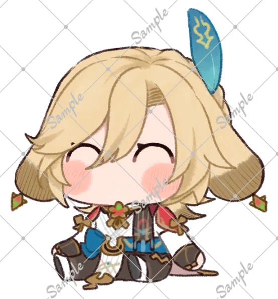 おすわりアクスタにする 