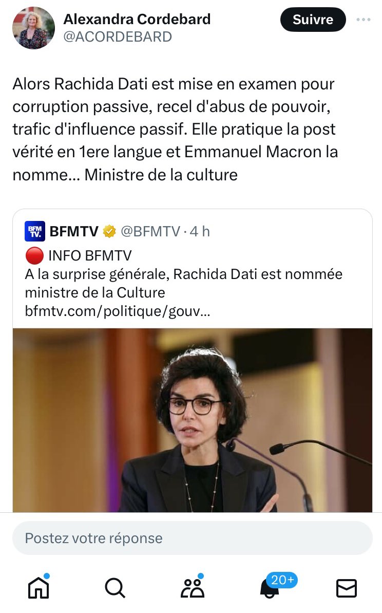 gloupsback's tweet image. Touchants ces messages de félicitations républicains des élus de la majorité municipale d’#AnneHidalgo pour la nomination de #RachidaDati . 
Et demain, il faut affronter les victimes à la 5ème commémoration de l’explosion de la #RueDeTrevise .
Manquerait plus que le @pr_financier