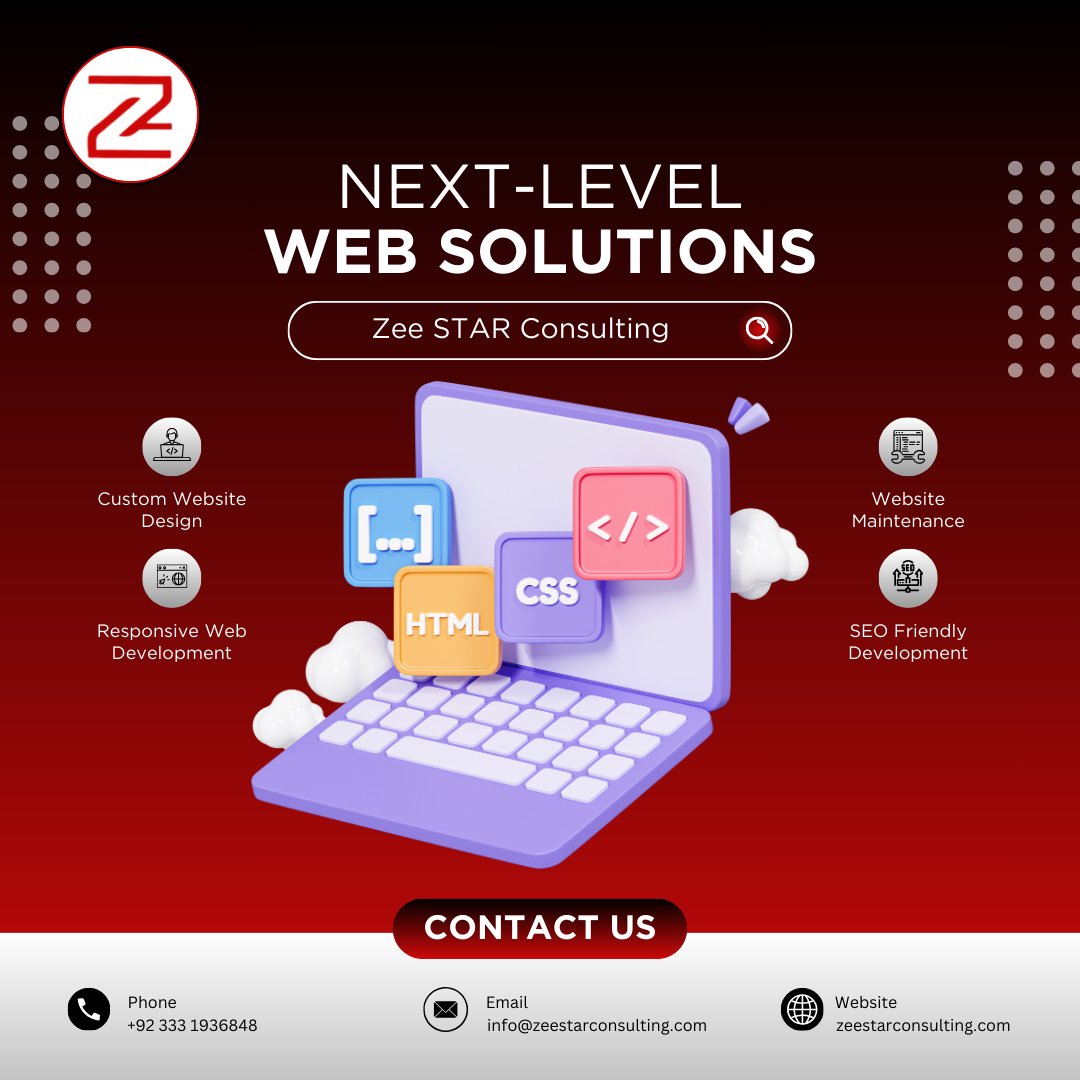 Digital Harmony, Visual Brilliance. We design websites that sing in harmony with your brand’s vision. Elevate your digital presence with us.

Follow <a href="/zstarconsulting/">Star Consulting - LLC</a> for more❗

Visit our website: zeestarconsulting.com