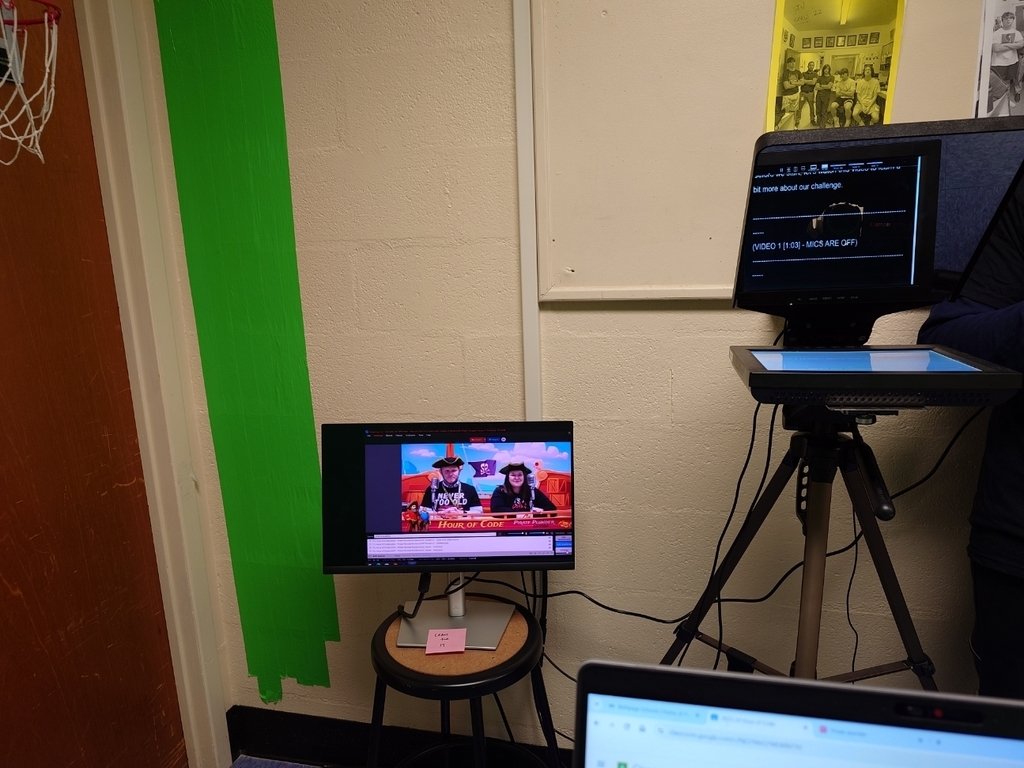 Bethpage Schools hosted their 8th Annual Hour of Code Event. The live broadcast was hosted by Mr. Schneider &amp; Mrs. Inghilterra &amp; allowed students in Grades 3-5 to solve coding challenges. Mr. Choi, Arsh Singh (Gr 12) &amp; Miraj Shah (Gr 12) aided students by answering questions.