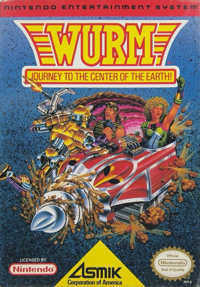 JoachimHesse's tweet photo. Mehr #DeutschesAusJapan gibt im Spiel „#Vazolder -The Underground Battle Space“ (地底戦空バゾルダー) vom japanischen Entwickler #CycloneSystem. Für Nordamerika wurde das Spiel von 1991 umbenannt in „#Wurm -Journey to the Center of the Earth“. Eine bescheuerte Idee. Ich liebe sie. https://t.co/XaSCpMpfGM