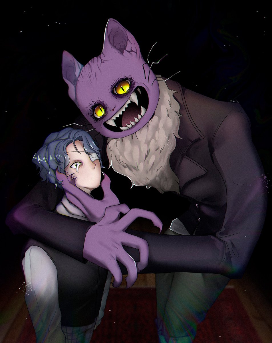 Daan and Pocketcat (*´∨`*)
#FearandHunger