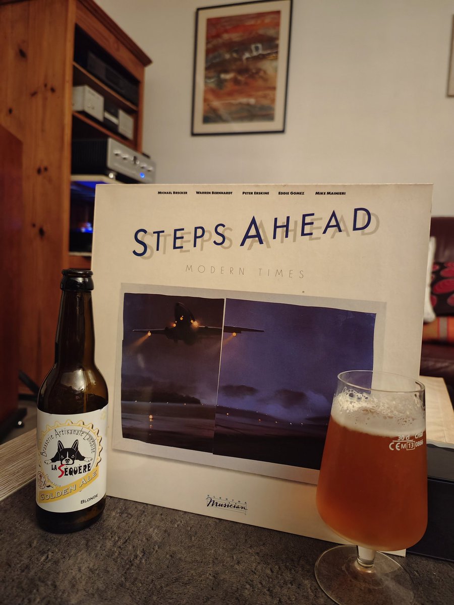 donylandes's tweet photo. Aperitif time 🍻 with #JazzFusion 🎶🎵🎶 #FrenchBeer #Landes
#StepsAhead 🎷🎹🎸🥁 #ModernTimes LP 🇪🇺 1984 #vinylrecords #vinylcollection #vinylcommunity #vinyladdict #vinyljunkie 🤩👍 https://t.co/PvfkAZqdnZ