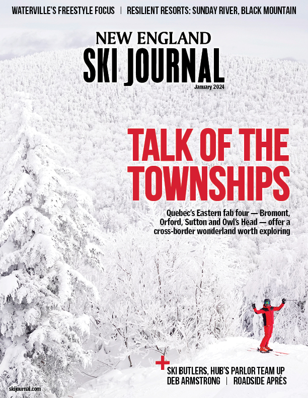 The January issue of New England Ski Journal is now live, with features on Quebec's Eastern Townships, @sundayriver, @BlackMtnNH, @waterville's freestyle focus and more. skijournal.com/issues/january…