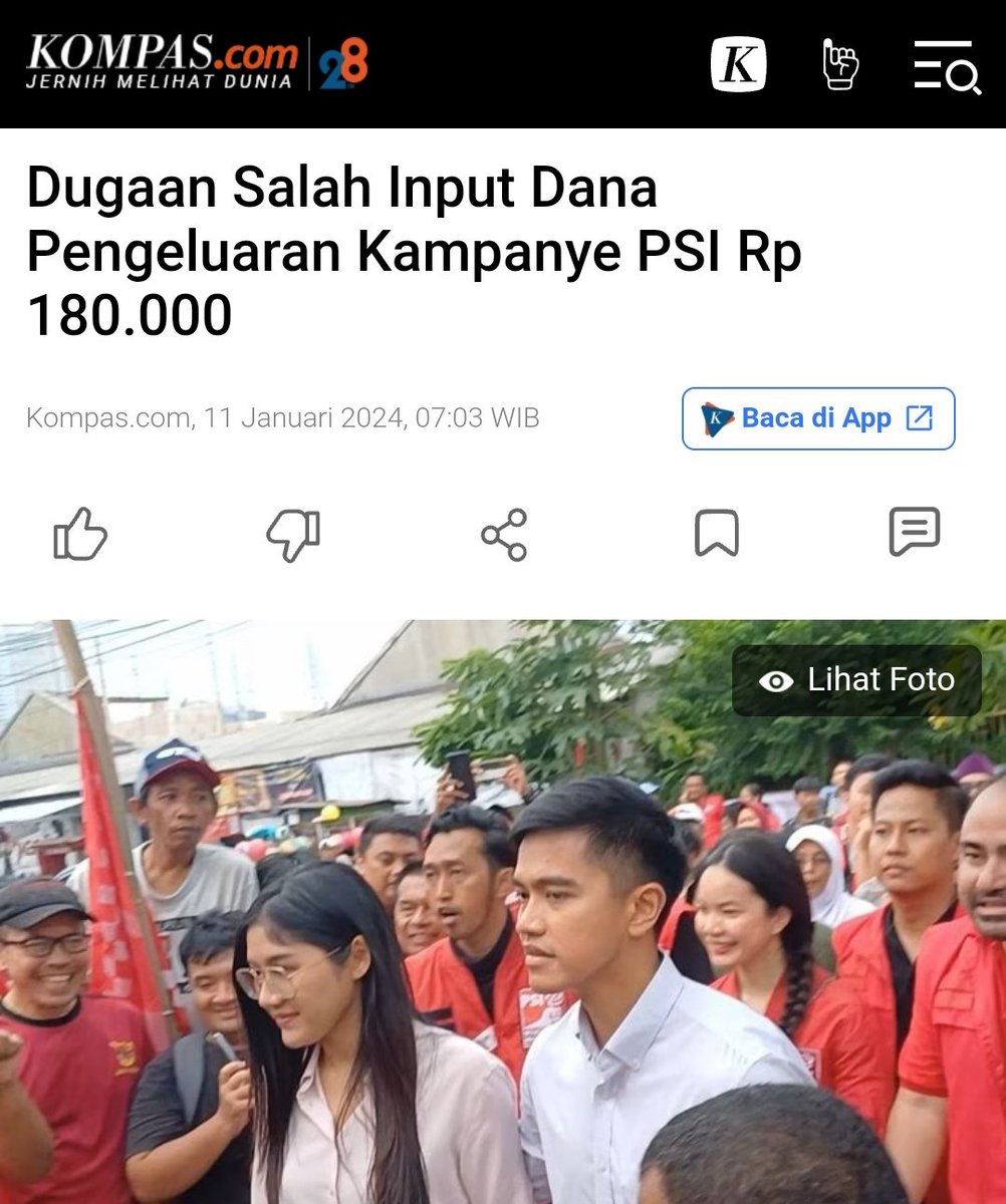 .
.
Perkara SERIUS, dibuat MAIN-MAIN
sama Partai <a href="/psi_id/">DPP PSI</a> dan Ketumnya ??!!!

Udah bener memang Bocil-Bocil Ingusan ini
GA PANTAS ada di PARLEMEN

Please Anak Muda Indonesia ..
Jangan tiru kelakuan 2 Anak Nepotisme
Dinasti Pak Lurah

Mreka sama sekali TIDAK MEWAKILI
Anak Muda