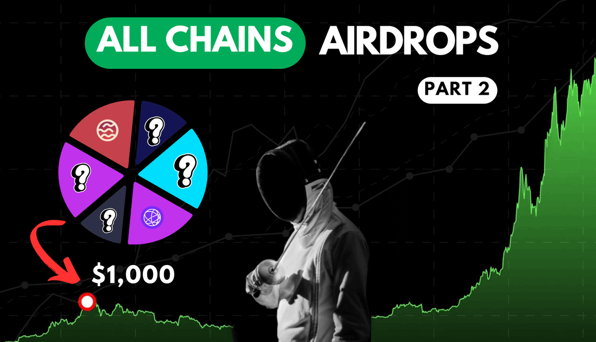 ULTIMATE ALL CHAINS AIRDROP LIST | $SEI PART

As promised, I'm dropping a series of tweets covering airdrop strategies for projects on all of the popular chains at the moment because:

Chain hypes ➜ Projects launch there ➜ Big airdrops happen

This part focuses on Sei airdrops.