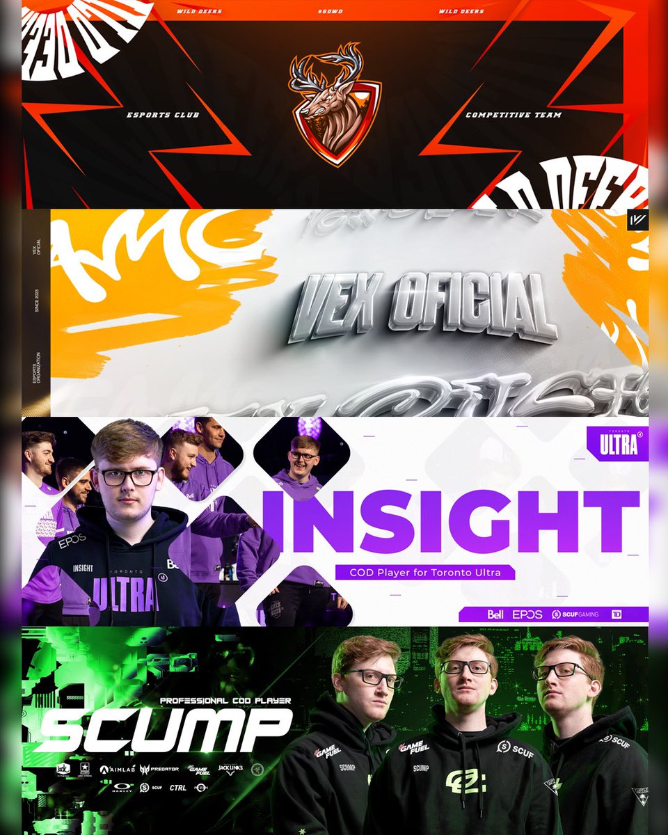 𝗘𝗡𝗜𝗚𝗠𝗔 𝗫 𝗥𝗔𝗨𝗟𝗚𝗥𝗔𝗣𝗛𝗦

Raúl és un diseñador gráfico profesional enfocado en los Esports y busca clientes/equipos y organizaciones para trabajar! Si necesitas un diseñador profesional,aqui lo tienes!

→Portfolio/ Behance : behance.net/RaulGraphs

+Info MD📩 | 🇬🇧⬇️