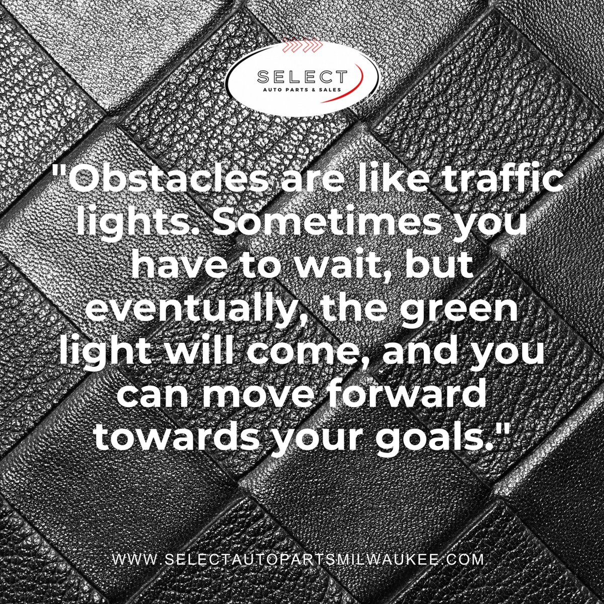 bnatasha2's tweet image. Shift your gears with a daily dose of inspiration from Select Auto Parts and Sales Inc. Embrace the road ahead with motivational quotes that fuel your drive. Stay tuned for a boost of automotive positivity!
📷- selectautopartsmilwaukee.com
#AutoInspiration #DrivePositivity #DailyQuote