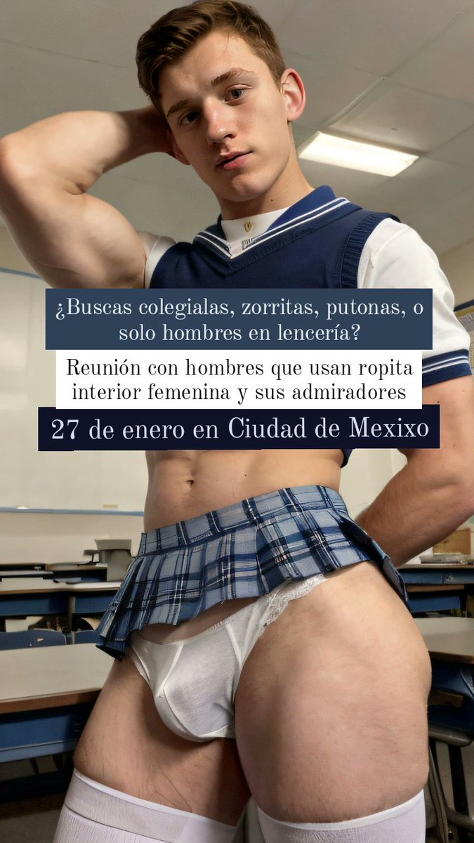 Men wearing lingerie tweet media