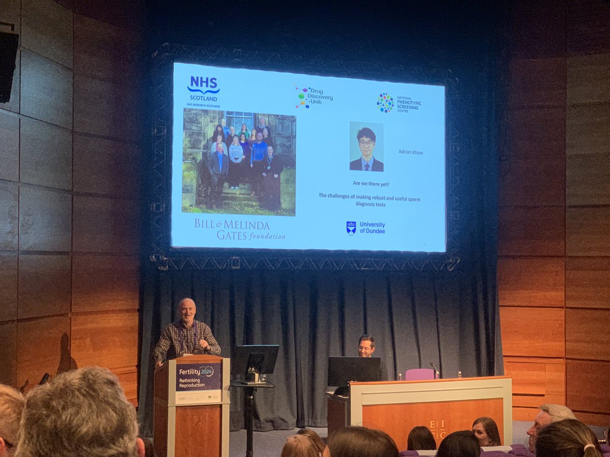 Great talk from <a href="/clrbarratt/">Christopher Barratt FRSE</a> highlighting the need for sperm functional tests, how close (or far!) they are for clinical use, and the requirement for substantial financial investments so that us sperm scientists can do high-quality work! #fertilityconferences