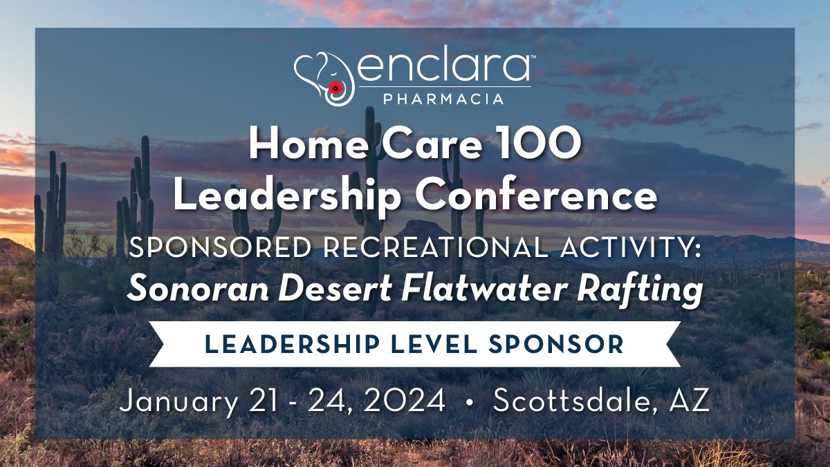 Will we see you at the <a href="/Home_Care100/">Home Care 100</a> Leadership Conference this month? We're ready to discuss all things about patient care in #hospice. #HC100