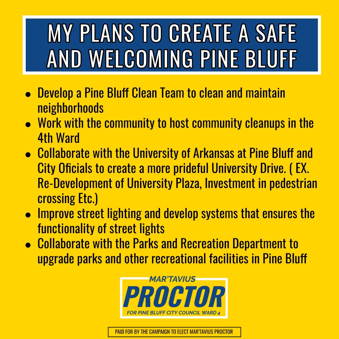 ProctorForWard4's tweet photo. UPGROWTH β»οΈ
#ProctorForWard4 #Proctor4Progress #ProgressTheBluff #PineBluff #Dollarway #UAPB #arpx #arkansasprimary2024 https://t.co/GsqTZ5yqKu