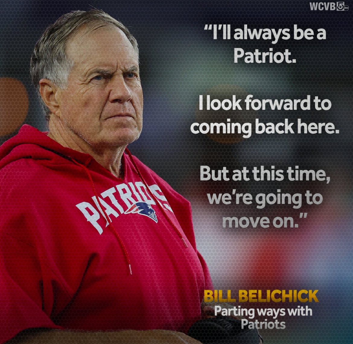 mehtac's tweet photo. In Bill We Trust. Slogan for every #NewEnglandPatriot fan. Forever indebted to you Bill 🙏🏽 Best Wishes.👍 https://t.co/7AlCfR7mVo