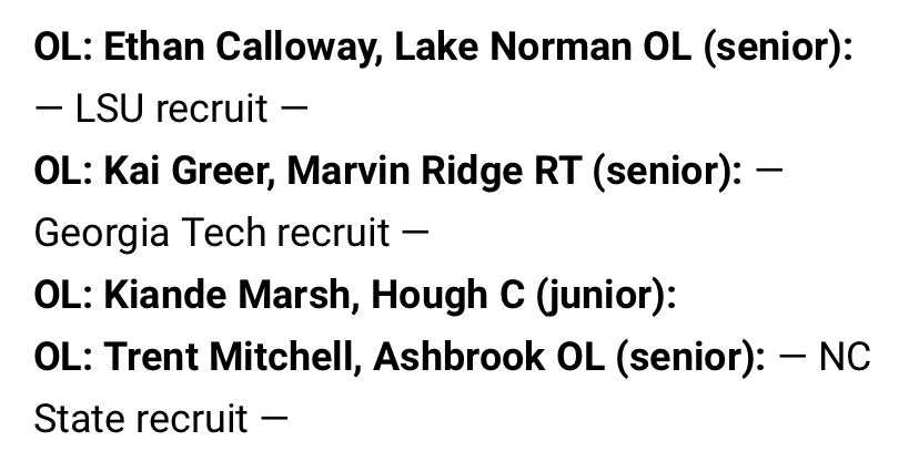 Blessed to make 1st team All state @DeShawnBaker6 @CoachDJ78 @ScootCoach @HighSchoolOT @SC_DBGROUP @CoachTaylor_901 @CoachTyGreen @CoachTeasley @CoachTabacca @coachswill58 @bigbrick52 @peteyjohnson74 @MobleyEra_7 @WRCoachThompson @realmarkdup @NickSharpe52