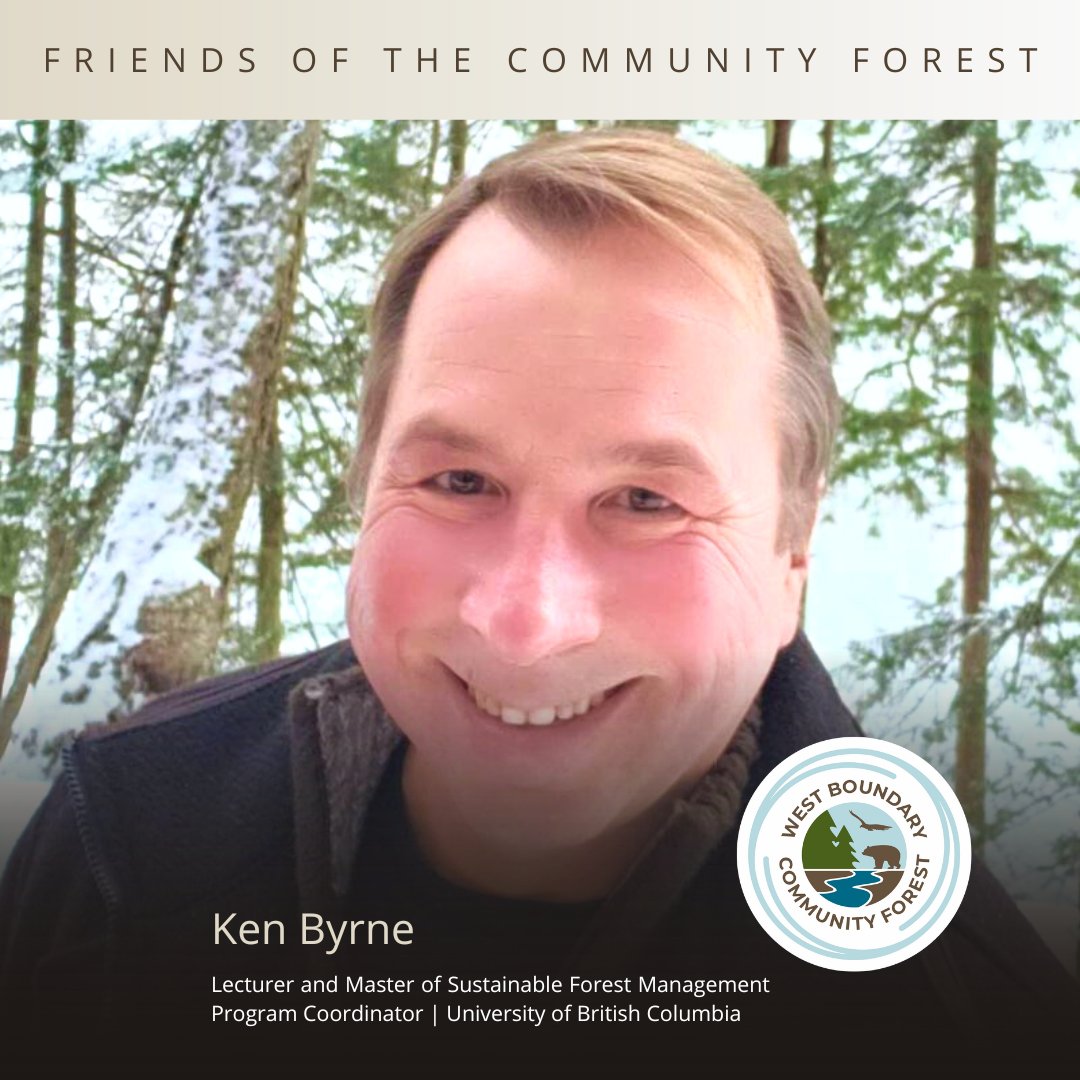 Friends of the Community Forest feature with Ken Byrne, Lecturer and Coordinator for the Master of Sustainable Forest Management program at <a href="/UBC/">University of British Columbia</a> in the Department of Forest Resources Management.

Learn more about Ken > bit.ly/3tOapGX