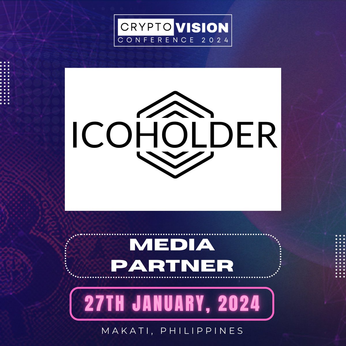 museigen_io's tweet photo. #CVCPH2024 proudly welcomes @icoholder as our esteemed media partner!

ICOholder is a leading smart tracker and global analytics platform in the crypto world.

Reserve your seat now at https://t.co/ECj5Uf6sKf.

#CVCPH2024 #MuseigenIO #ICOholder #MediaPartner https://t.co/S4zSh2UgSL