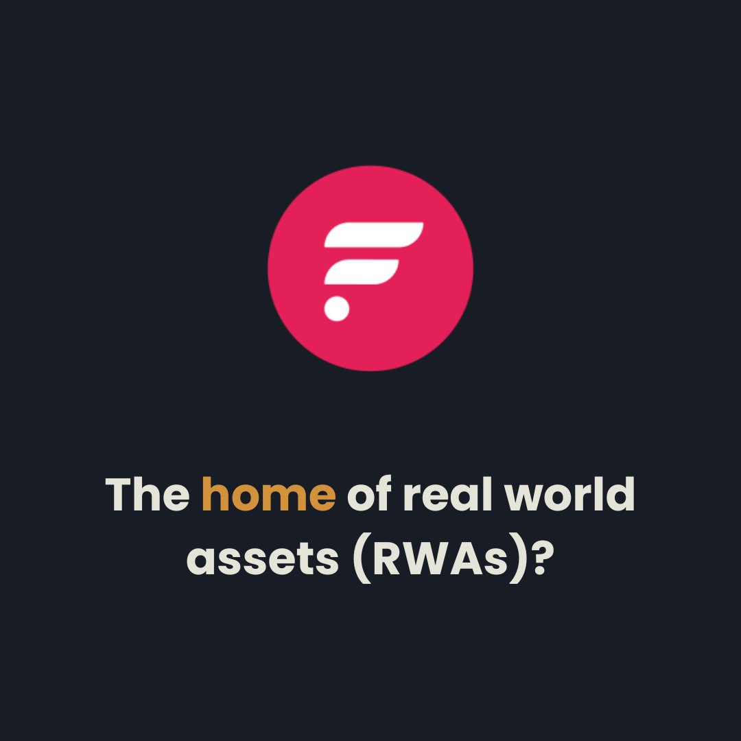 Why $FLR is the perfect home for Real World Assets (RWAs)…

1️⃣ State connector can gather information from the internet on RWAs.

2️⃣ State connector can also gather information for other blockchains home to RWAs.

Can $FLR lead potentially the biggest narrative in the next bull