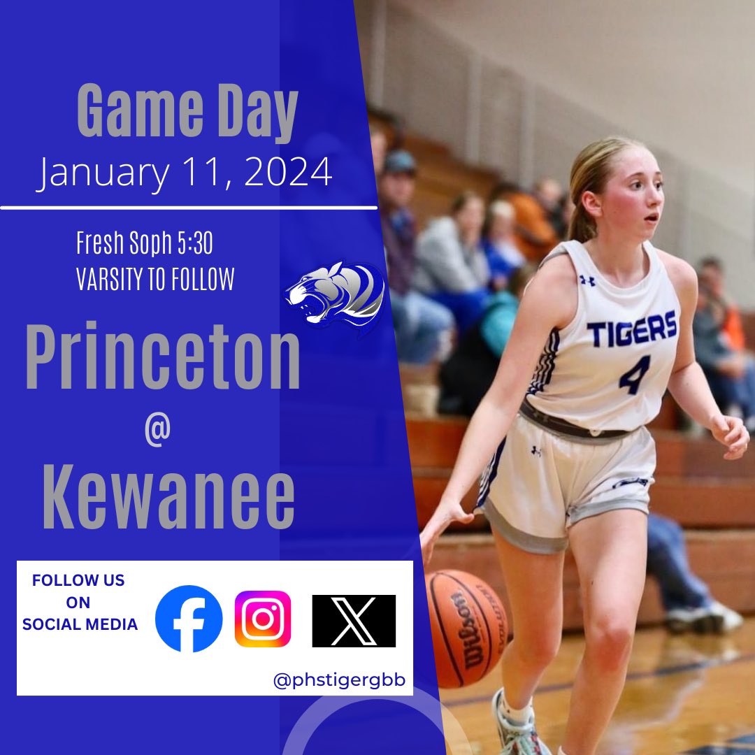 phstigergbb's tweet photo. Tigers are on the road for a conference match up in Kewanee this evening. F/S starts at 5:30 with varsity to follow. Watch live on Kewanee High School Sports & Special Events YouTube page #phsgbb https://t.co/5eTvuQcssS