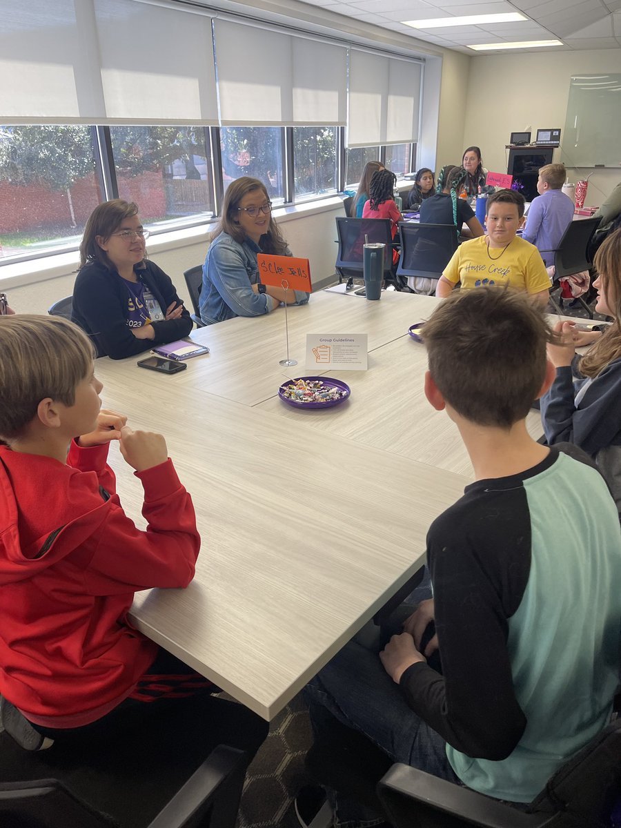 cfspearman's tweet photo. Our students are practicing the skills needed to be great youth ambassadors for our military connected students! #leadership #communication #teeamwork #culture #bisd https://t.co/mqdesdDInV