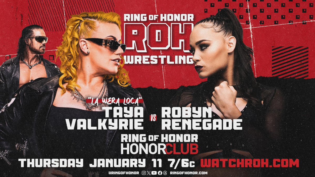 RobynRen18's tweet photo. Tonight on @ringofhonor !!
@thetayavalkyrie π https://t.co/SGAZ40xxAC