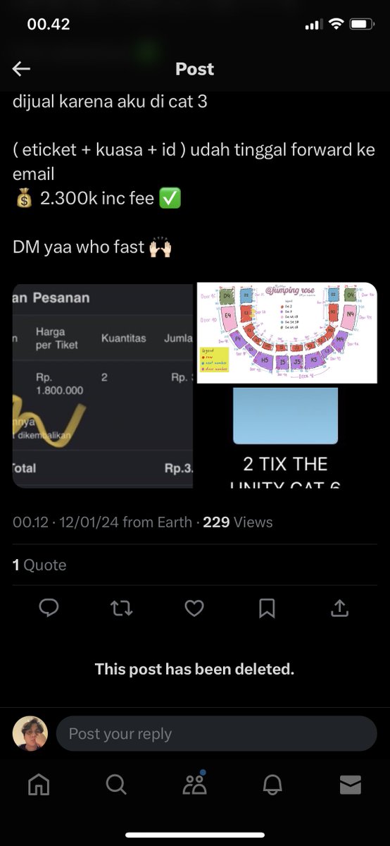 ‼️HELP RT SCAMMERS UNITY‼️

ni akun udh ke spill di base cuma bebal bgt, klo bisa rnb ya gaisss biar ilang‼️ gue tbak si @naddsraff bakal bikin twt baru tentang wts nya, gue di block di akun ini, ini gue liat dr rant gue btw