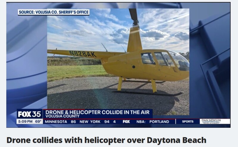 The collision between a helicopter and a drone near Daytona Beach might be the first accident in which the <a href="/NTSB/">NTSB</a> will be confronted with the collision of crewed and uncrewed aviation under the umbrella of clear <a href="/FAANews/">The FAA ✈️</a> rules. commercialuavnews.com/regulations/th…