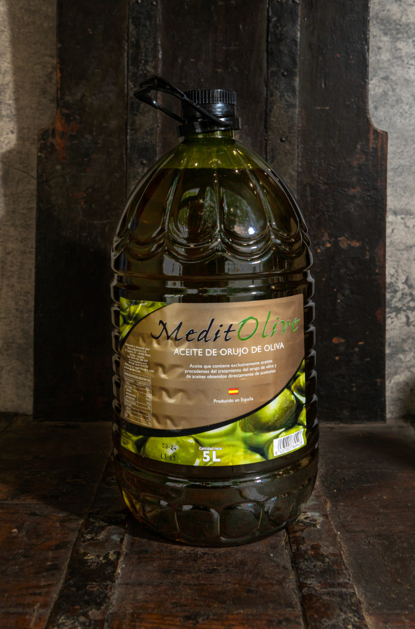 Meditolive - Aceite de Orujo de Oliva - 5L - Morainsa